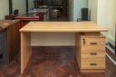 1.4M Desk with Fixed Drawers