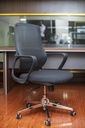 Medium back mesh chair with lumbar support LJ-2002A.