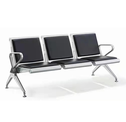 3Pax Heavy Duty Link Chair Blk S03A